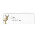 Search for deer hunting return address labels Animal