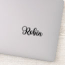 Search for robin redbreast stickers Typography