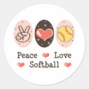 Search for love softball stickers Coach
