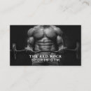 Search for weightlifting business cards Fitness instructor