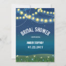 Search for evening bridal shower invitations Rustic