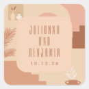 Search for blush floral wedding stickers Boho