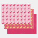 Search for flamingos wrapping paper Whimsical