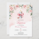 Search for ribbon christening invitations Watercolor
