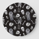 Search for skull clocks Watercolor
