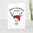Search for kids name christmas cards Whimsical