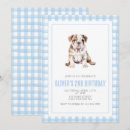 Search for bulldog birthday invitations Puppy