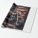 Search for biker wrapping paper Chopper
