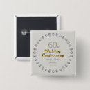 Search for 60th wedding anniversary badges Couple