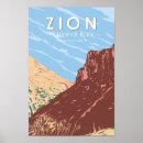 Search for zion national park posters Outdoor camping hiking