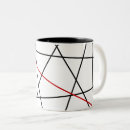 Search for red abstract mugs Lines