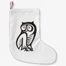 Search for owl christmas stockings Black