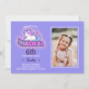 Search for girls 6th birthday invitations Daughter