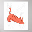 Search for cat stretching posters Feline
