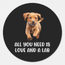 Search for red lab stickers Labrador retriever