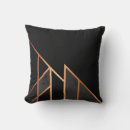 Search for black and rose gold cushions Girly