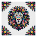 Search for colorful lion art Majestic