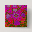 Search for psychedelic colours badges Pink