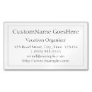 Search for organic business cards Minimal