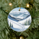 Search for ski christmas tree decorations Mountain