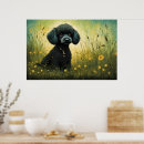 Search for standard poodle art Miniature
