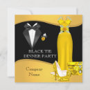 Search for black tie dinner invitations Party