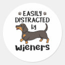 Search for funny sausage stickers Dachshund