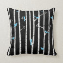 Search for white birch tree cushions Black