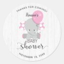 Search for pink white baby shower stickers For kids