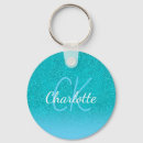 Search for aqua glitter key rings Teal