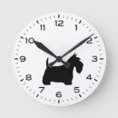 Search for scottie dog clocks Scottish terrier