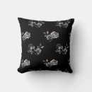 Search for black rose cushions Dark