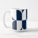 Search for mid blue mugs Geometric