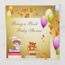 Search for african american baby shower invitations Gold