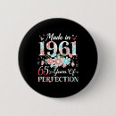 Search for 65th birthday badges 65 year old