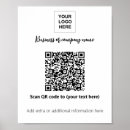 Search for qr code business posters Elegant