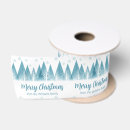 Search for christmas tree ribbon Winter forest