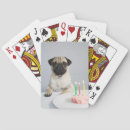 Search for pug playing cards Cute