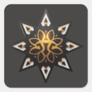 Search for golden mandala stickers Sacred geometry