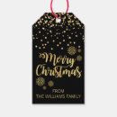 Search for snowflake gift tags Elegant