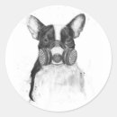 Search for white mask stickers Black and white