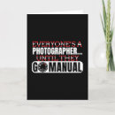 Search for manual cards Photography