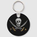 Search for flag skull key rings Jolly roger
