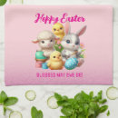 Search for easter eggs tea towels Pastel colours