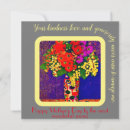 Search for flowers in a vase cards Colourful