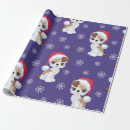 Search for christmas puppy wrapping paper Merry