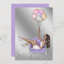 Search for glitzy invitations Black