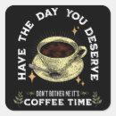Search for funny coffee lover stickers Retro