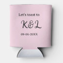 Search for engagement can coolers Calligraphy typography elegant