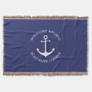 Search for welcome home blankets Sailing
